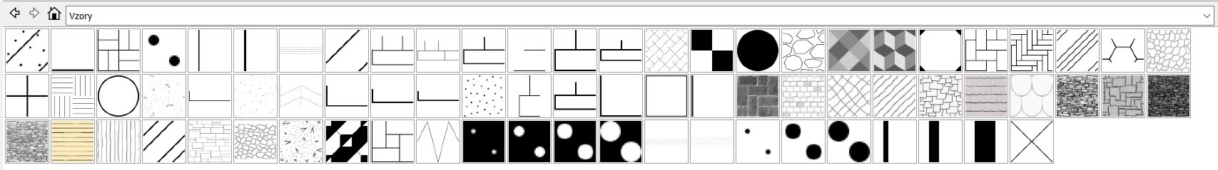 SketchUp - Knižnice materiálov