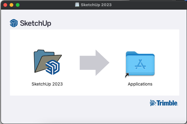 Inštalácia SketchUp pre Mac