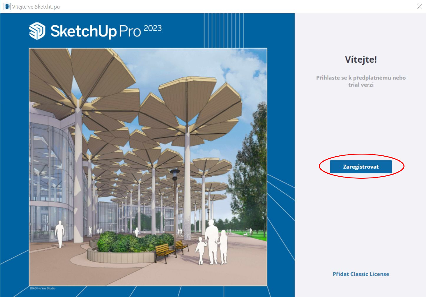 Inštalácia SketchUp