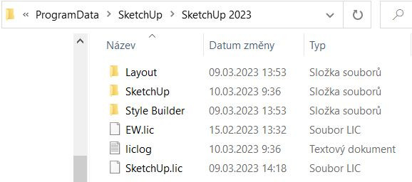 Materiály a komponenty vo SketchUp