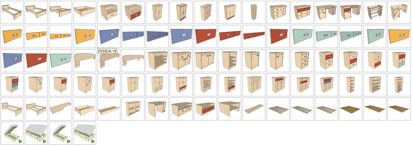 Sketchup komponenty – MONTENERO