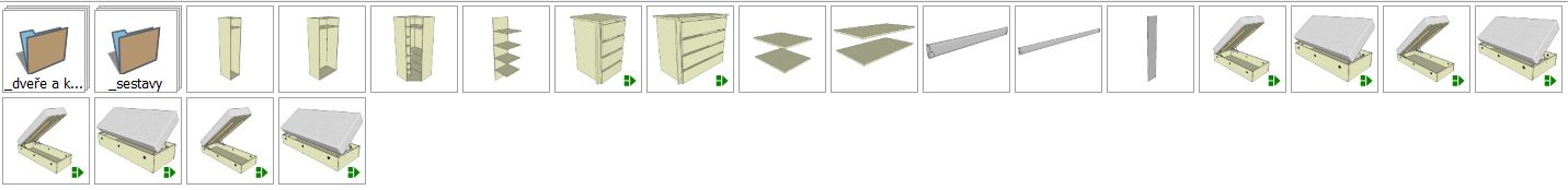 Sketchup komponenty – MONTENERO