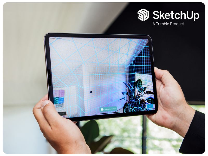SketchUp 2024 - Skenování do návrhu
